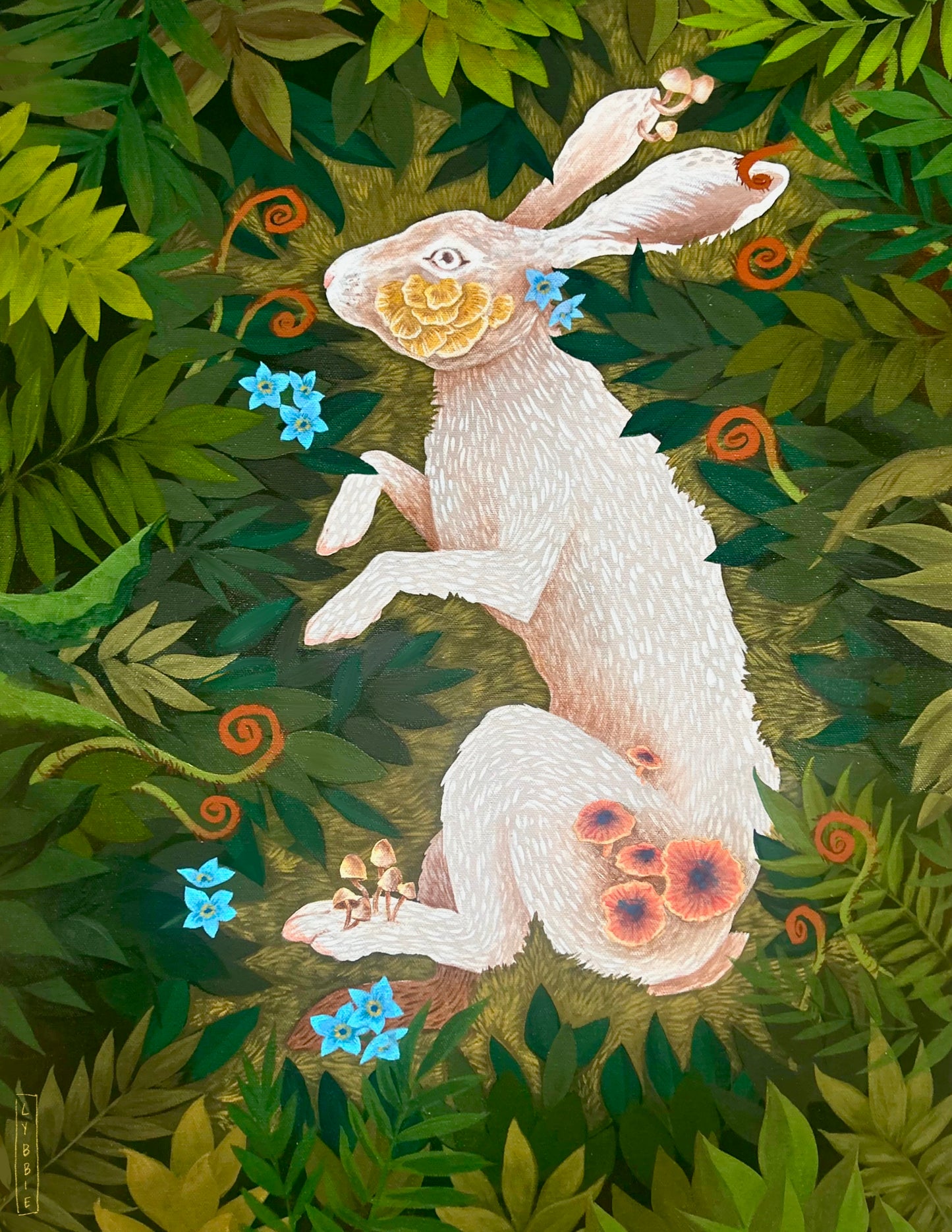Haunted Hare 8x10” Print