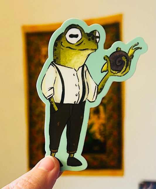 Snail Farmer Sticker