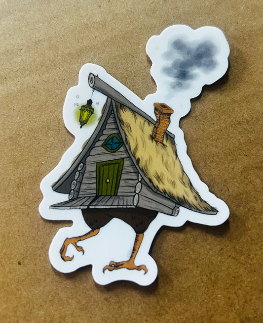 Baba-Yaga Sticker