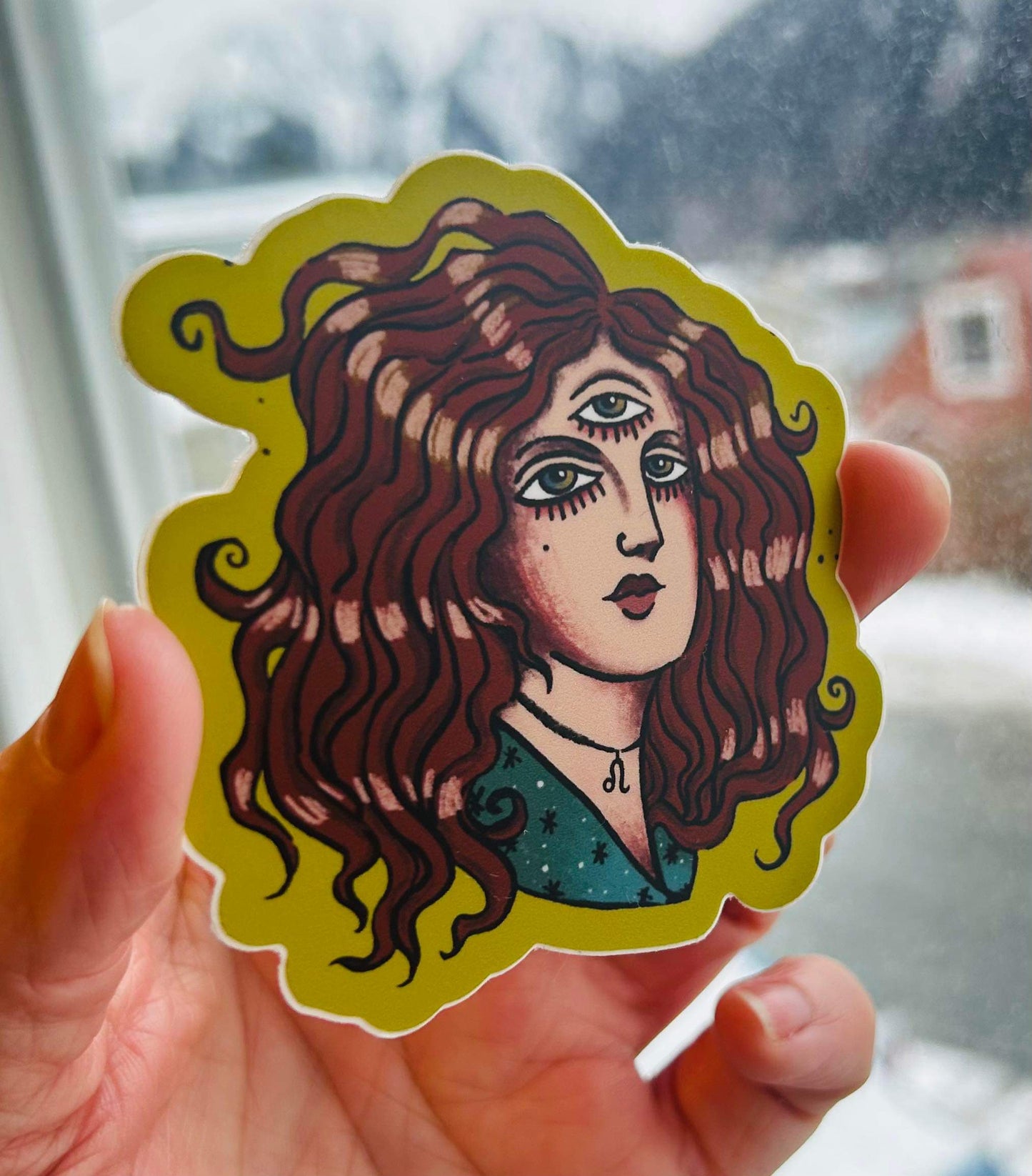 Moss Maiden sticker